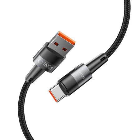 TECH-PROTECT KABEL USB-C DO ŁADOWANIA 66W 6A 25CM DO LAPTOPÓW I TELEFONÓW