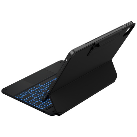Etui Typecase Edge + z klawiaturą do iPad Air 13" 2024/2025 czarny