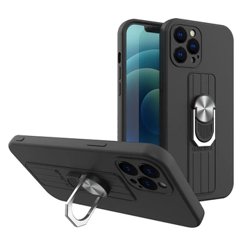 HURTEL ETUI DO IPHONE 13 MINI RING CASE SILIKONOWE Z PODSTAWKĄ I UCHWYTEM