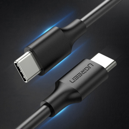 Ugreen kabel USB Typ C do ładowania i transferu danych 3A 1,5m czarny (US286)