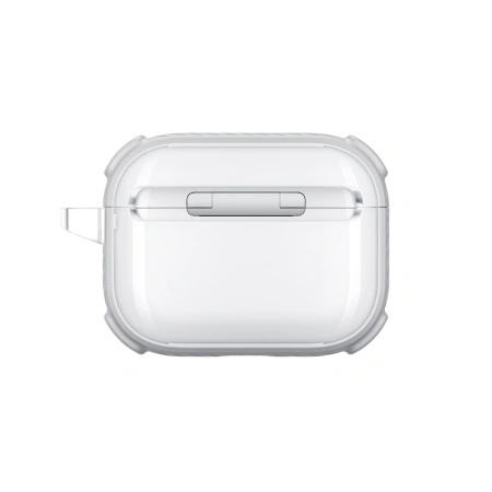 Etui AMAZINGTHING Titan Pro Mag Case Clear do AirPods Pro 3 - białe