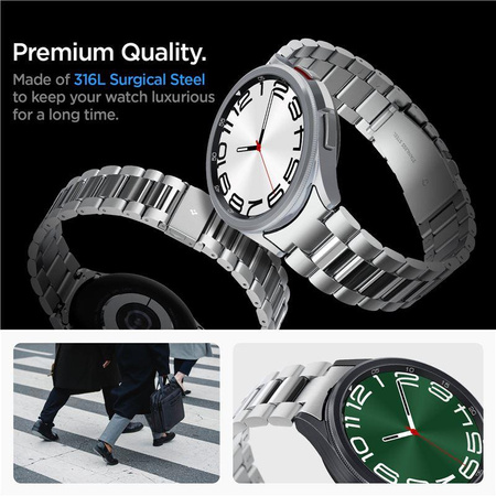 SPIGEN MODERN FIT BAND SAMSUNG GALAXY WATCH 6 CLASSIC (47 MM) SILVER