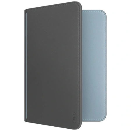 Etui na paszport UNIQ Belmont z Apple    Find My blokada RFID szaro niebieski