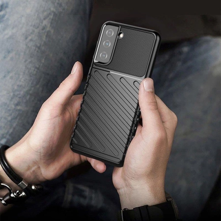 HURTEL THUNDER CASE POKROWIEC SILIKONOWY DO SAMSUNG GALAXY A14 5G PANCERNY