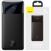 Baseus Bipow powerbank z szybkim ładowaniem 30000mAh 20W czarny (Overseas Edition) + kabel USB-A - Micro USB 0.25m czarny (PPBD050401)