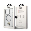 Etui Karl Lagerfeld KLHMP14LHNKCIT na iPhone 14 Pro hardcase - przezroczyste Iconic Karl&Choupette Magsafe
