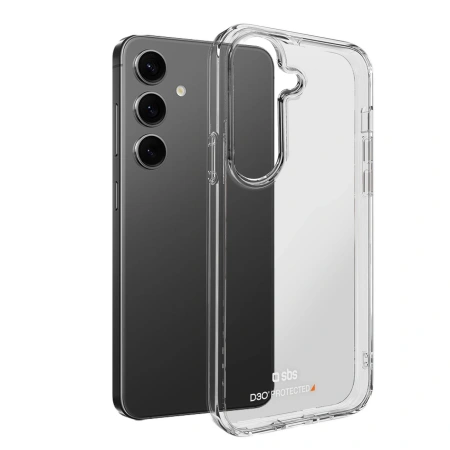 Etui SBS D3O do Samsung Galaxy S24+ - przezroczyste