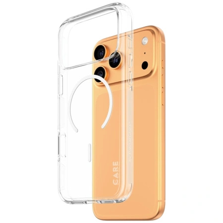 Etui CARE by PanzerGlass Flagship Urban Explorer w. White MagSafe na iPhone 17 Pro Max - przezroczyste