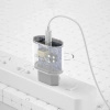 DUDAO ŁADOWARKA SIECIOWA PD 20W USB-C DO TELEFONÓW IPHONE 12 13 14 Z KABLEM