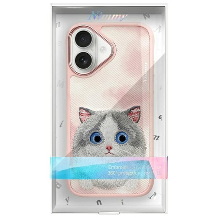NIMMY ETUI IPHONE 16 6.1 BIG EYED PET 2.0 CAT DO APPLE IPHONE 16 ORYGINALNE