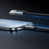 MCDODO KABEL USB-A USB-C SZYBKIE ŁADOWANIE USB TYP C 6A 100W 2M LED BIAŁY
