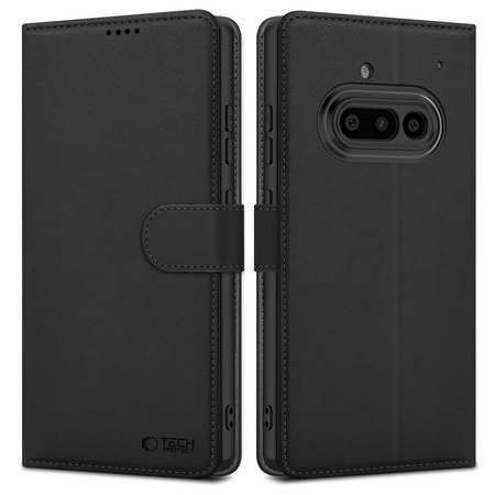 TECH-PROTECT WALLET DO NOTHING PHONE 3A MATTE BLACK NOWOCZESNE I BEZPIECZNE