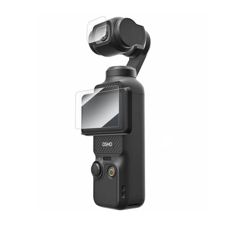 TELESIN SZKŁO HARTOWANE DO DJI OSMO POCKET 3 PEŁNA OCHRONA WYSOKA TRWAŁOŚĆ