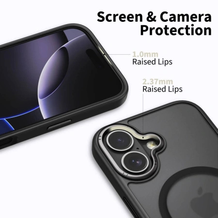 TECH-PROTECT ETUI MAGSAFE DO IPHONE 17 MAGEDGE ANTYPOŚLIZGOWE