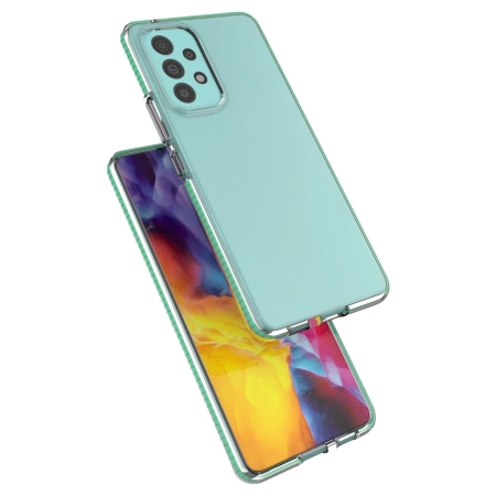 HURTEL POKROWIEC SPRING CASE DO SAMSUNG GALAXY A73 ETUI ŻELOWE Z RAMKĄ