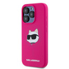 KARL LAGERFELD CASE SILIKON DO IPHONE 15 PRO MAX 6.7 CHOUPETTE HEAD