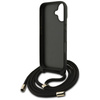 Etui Guess 4G Big Logo Cord Stap         Crossbody do iPhone 17 czarny