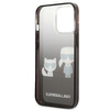Karl Lagerfeld KLHCP13LTGKCK iPhone 13 Pro / 13 6,1" hardcase czarny/black Gradient Ikonik Karl & Choupette
