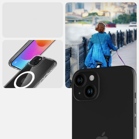 SPIGEN ULTRA HYBRID MAG MAGSAFE IPHONE 15 WHITE