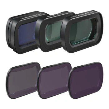 FREEWELL ZESTAW FILTRÓW ND CPL UV DO DJI OSMO POCKET 3 DOPASOWANY DO KAMERY