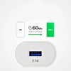 SBS ŁADOWARKA SIECIOWA 10W DO TELEFONÓW Z USB-A APPLE IPHONE 11 12 13 14 15