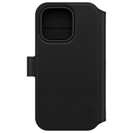 Etui CARE by PanzerGlass Feature Tango 2in1 Wallet MagSafe na iPhone 16 Pro - czarne