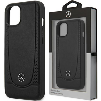 Mercedes MEHCP14MARMBK iPhone 14 Plus 6,7" czarny/black hardcase Leather Urban