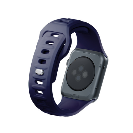 38/40/41/42 mm Ocean Blue (small) - 3mk Silicone Watch Strap for Apple