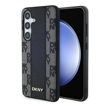 DKNY ETUI HARDCASE DO SAMSUNG S24+ S926 DO MAGSAFE LEATHER MONO PATTERN
