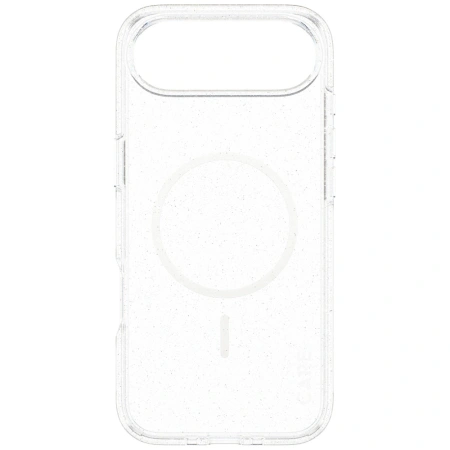 Etui CARE by PanzerGlass Flagship Urban Explorer w. White MagSafe na iPhone Air - przezroczysto-brokatowe