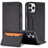 HURTEL ETUI PORTFEL POKROWIEC DO IPHONE 12 MAGNET CARD Z UCHWYTEM NA KARTY