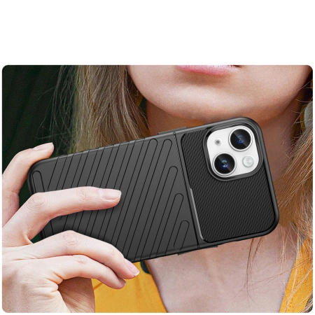 Thunder Case etui iPhone 14 Plus pancerny pokrowiec czarny