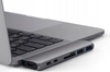 Hub do laptopa Co2, Adapter 7w1 do Apple, do MacBook Pro , do Air Retina, USB-C, HDMI, Karta pamięci SD, Micro SD, 1 x HD, srebrny