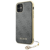 Etui Guess GUHCN61GF4GGR na iPhone 11 / Xr grey/szary 4G Charms Collection