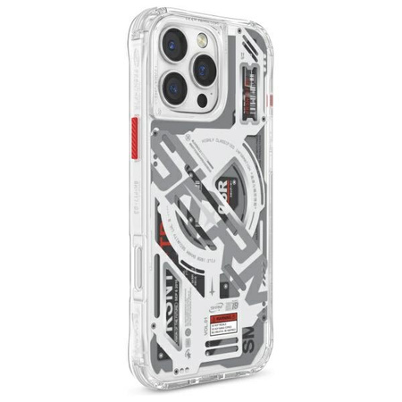 Skinarma etui Ekho iPhone 16 Pro 6.3    Magnetic Charging przezroczysty/clear
