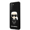 Karl Lagerfeld KLHCS21MSLFKBK S21+ G996 hardcase czarny/black Silicone Iconic