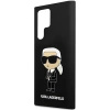 Etui Karl Lagerfeld Silicone Ikonik na Samsung Galaxy S24 Ultra - czarne