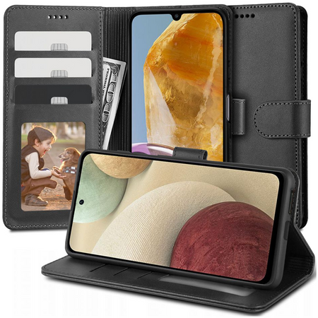 TECH-PROTECT ETUI WALLET POKROWIEC DO GALAXY M15 5G CZARNY FUNKCJONALNE
