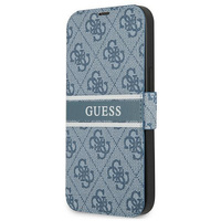 Guess GUBKP13S4GDBL iPhone 13 mini 5,4" niebieski/blue book 4G Stripe