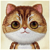 NIMMY ETUI CASE DO IPHONE 16 PRO 6.3 BIG EYED PET 2.0 CAT STYLOWE Z OCHRONĄ