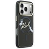 Etui Karl Lagerfeld IML Choupettes Karl  Script Logo MagSafe do iPhone 17 Pro czarny