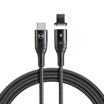 MCDODO KABEL MAGNETYCZNY USB-C PD LIGHTNING DO IPHONE XS 11 12 13 14 20W 1M