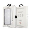 Guess GUHCP12LKSPESI iPhone 12 Pro Max 6,7" srebrny/silver hardcase Peony Chain Collection