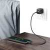 USAMS KABEL USB NA USB-C 3A 1,2M DO TELEFONÓW STALOWY SZYBKIE ŁADOWANIE