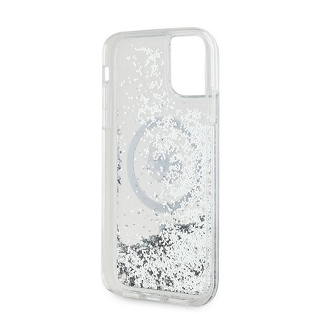 KARL LAGERFELD ETUI LIQUID GLITTER DO IPHONE 11 XR 6.1 CHOUPETTE DO MAGSAFE