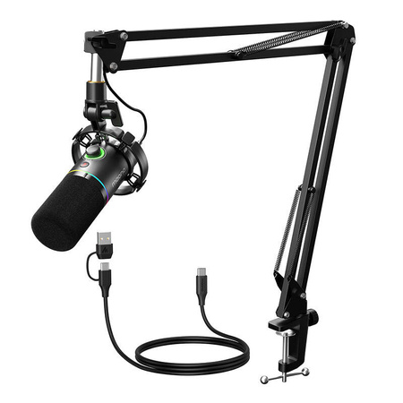MAONO MIKROFON DYNAMICZNY DO NAGRYWANIA PODCASTÓW STREAMINGU KARAOKE