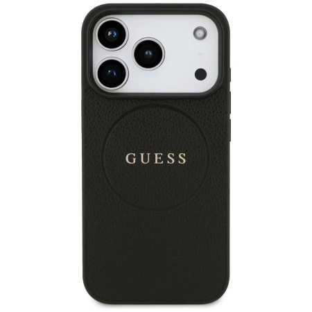 GUESS ETUI GRAINED RING MAGSAFE DO IPHONE 17 PRO POKROWIEC MAGNETYCZNY