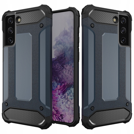 Hybrid Armor etui do Samsung Galaxy S23 pancerny hybrydowy pokrowiec niebieskie