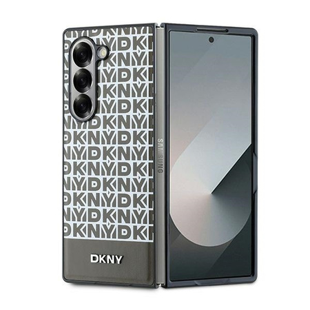 DKNY CASE DO SAMSUNG Z FOLD 6 F956 HARDCASE POWTÓRZONY WZÓR STRIPE BOTTOM