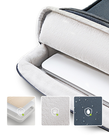 INNOSTYLE TORBA NA LAPTOPA 13" WODOODPORNA ETUI CASE OMNIPROTECT SZARA